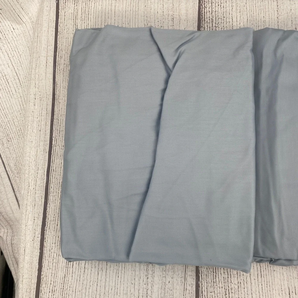 Lauren Ralph Lauren Sheet Set Twin Celestial Blue Dunham Sateen 300TC Cotton